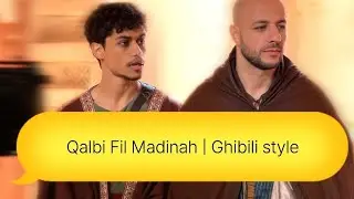 Maher Zain & Harris J - Qalbi Fil Madinah | Official Music Ghibli style Video | قلبي في المدينة