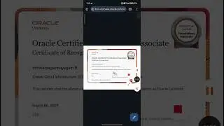 How to download the oracle certificate