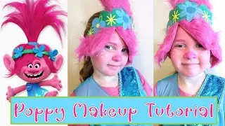 Poppy (Trolls) Makeup Tutorial #trolls #halloweenmakeuplook #halloween #halloweencostume