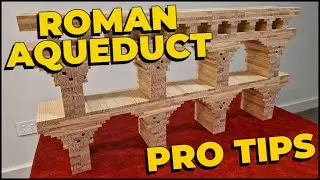 How I Recreated a Roman Aqueduct Using ONLY Kapla Planks