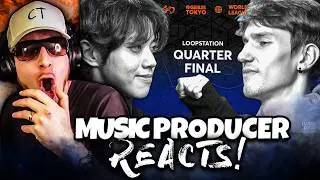 Music Producer Reacts to SYJO vs DICE | GBB25: BOSS Loopstation | Quarter Final