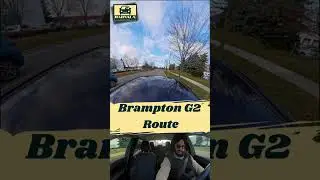 Brampton Drive Test Centre &ndash; G2 Route Explained