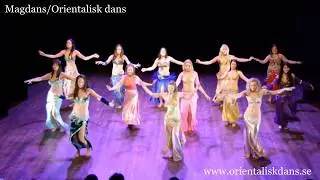 Taht el Shibbak | Magdans/Orientalisk dans med Anns elever p&aring; Layali Orientaliska Dansakademi, 2013