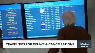 Travel tips for delays and cancellations