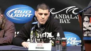 UFC 143 Diaz vs Condit Pre-Fight Press Conference