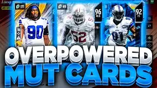 MOST OVERPOWERED CARDS THROUGHOUT MADDEN 20!! | MUT YEAR IN REVIEW EP 1!!