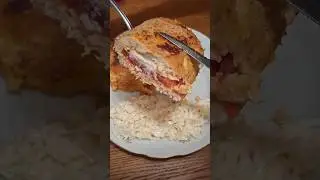 Cheesy Tomato Stuffed Meat Roll 🍅🧀