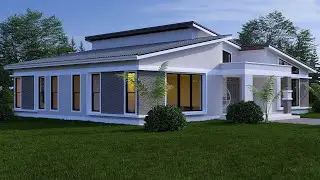 THREE BEDROOM+ SQ SKILLION ROOF