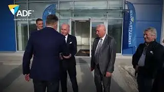 Vizita Premierului Marcel Ciolacu, la noua fabrica de ferestre si usi ADF 2024