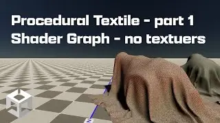 Procedural Textile Shader Graph - no Textures - part 1