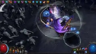 Path of Exile [3.8] Uber Elder kill (Enki's Arc witch, Elemancer variant)