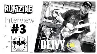 RUMZINE INTERVIEW #3 - Dejvy Kr&eacute;dl (SECTESY, SYMBTOMY) - Stra&scaron;ně r&aacute;d pln&iacute;m lidem sny