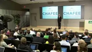 Lincoln Chafee Presidential Campaign Announcement Full Speech (C-SPAN)