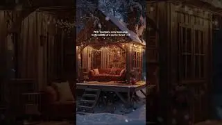 Cozy Reading Winter Ambience 📚✨❄️ #ambience #reading #winterambience #cozy #snow #sleepsounds