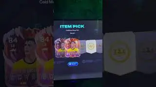 EA FC 26 cold Moon Player Pick Who Did You Get In Yours