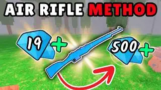 AIR RIFLE ONLY to Get 500 DIAMONDS FAST | 99 Nights in the Forest
