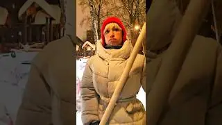 Золушка превращается ы тыкву #божена  #465 #singer #star #winter #snow #shorts #shortvideo