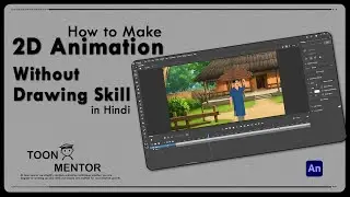 How to Create a 2D Animation Scene in Adobe Animate | Step-by-Step Tutorial | @Toon_Mentor