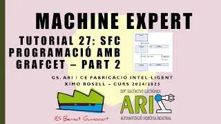 Schneider Machine Expert. Tutorial 27: SFC Programació amb Grafcet.  Part 2