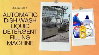 Automatic Dish Wash Liquid Filling Machine