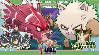 WRECKING EVERYTHING IN ONE!! | Crystal Palossands vs Portage Herdiers | S1 W10 - UBL!
