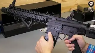 Пневматическая винтовка Crosman DPMS SBR Full Auto с автоогнём