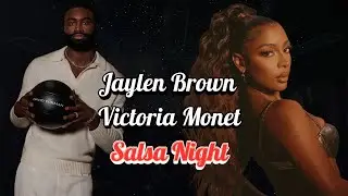Jaylen Brown and Victoria Monet Salsa Night (Live Stream)