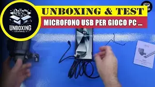 Microfono USB per gioco PC con cancellazione del rumore e RGB - uhuru