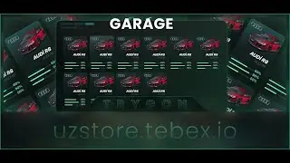 [QBCore - ESX] Trygon Garage (Fivem UZStore)
