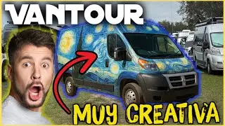 🔥 La casa rodante más CREATIVA 🤯 - Evento de vans en Florida 🚐✅