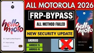 📱 New Motorola FRP Bypass 2026 | Bypass Google Lock Any Moto / Android 15/16/ No PC
