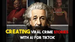 Make Viral True Crime Tiktoks using AI in less than 10 minutes