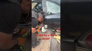 When you loose your 10mm socket