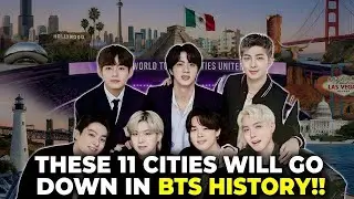 TOP 11 BTS World Tour Cities in North America & Estimated Ticket Prices for Each Location!