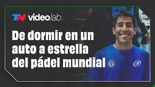 De dormir en un auto y pedir comida a estrella del pádel mundial: la dura historia de Fede Chingotto