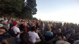 Drum Circle, in Vancouver