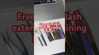 How to Choose the Best Isolation Tweezers for Lash Extensions | FREE Lash Training Lesson #1