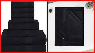 Experience Luxury Every Day with Our 8-Piece Pure Cotton Towel Set