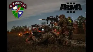 Arma 3 Gameplay | MilSim Operation | TACP supporting Ranger Platoon