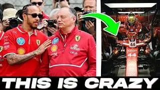Ferrari is causing concern after Vasseur and Hamilton discussed potential car problems in Las Vegas
