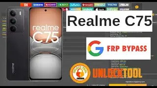 Realme C75 Frp Bypass Unlock Tool