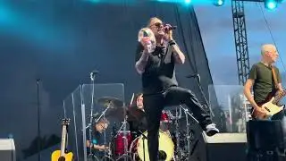 GIN BLOSSOMS *ALLISON ROAD* live in MASON Ohio 7/3/23 concert at 2023 Red Rhythm & Boom