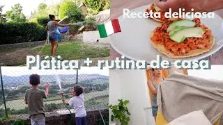 No quiere que le diga esto 😅 + OLA DE CALOR EN ITALIA 🥵 último día de curso  + así va el huerto.