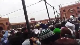 🛑LIVE: MUFTI SALMAN AZHARI !!ENTRY JAMAI MASJID DELHI & H D ,🛑 LIVE VIDEO