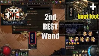 【Path of Exile 3.25】2nd BEST Wand & Shipping Rewards - Day 25-27 Build Diary Settlers - 1252