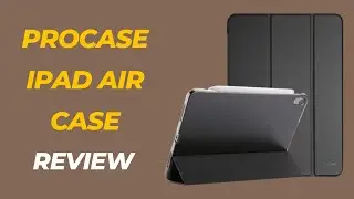 ProCase iPad Air 5th Generation Case 2022 / iPad Air 4th 2020 Case Review