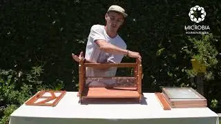 Desecador solar deshidratador de alimentos org&acirc;nicos Microbia Triplim