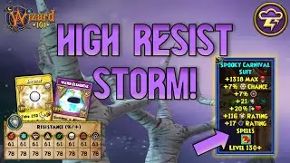 Wizard101: MAX STORM PvP (140): High Resist Storm!