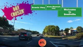 Atlanta - Snellville #dashcam #travel #atlanta #atl #georgia #crusing #camera #city #blog #fyp