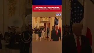 Watch Japan PM Takaichi&rsquo;s Reaction As Trump Walks &lsquo;Cluelessly&rsquo; During Guard Of Honour #shorts